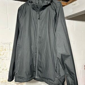 Alpine Design Black Raincoat